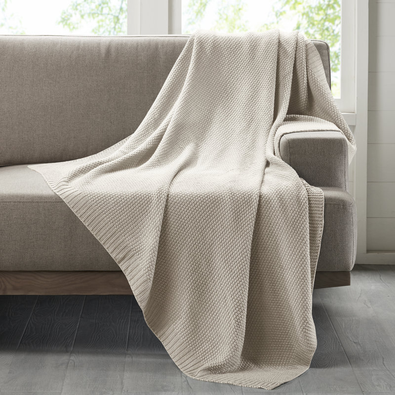 Ink + Ivy Bree Knit Throw Blanket & Reviews Wayfair